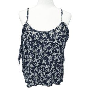 Mossimo Palm Tree/Pineapple Women's Cami Top Size